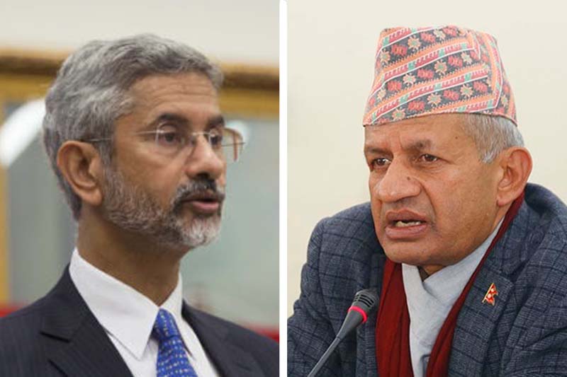 Foreign Ministers of Nepal, India hold discussion before joint commission meet